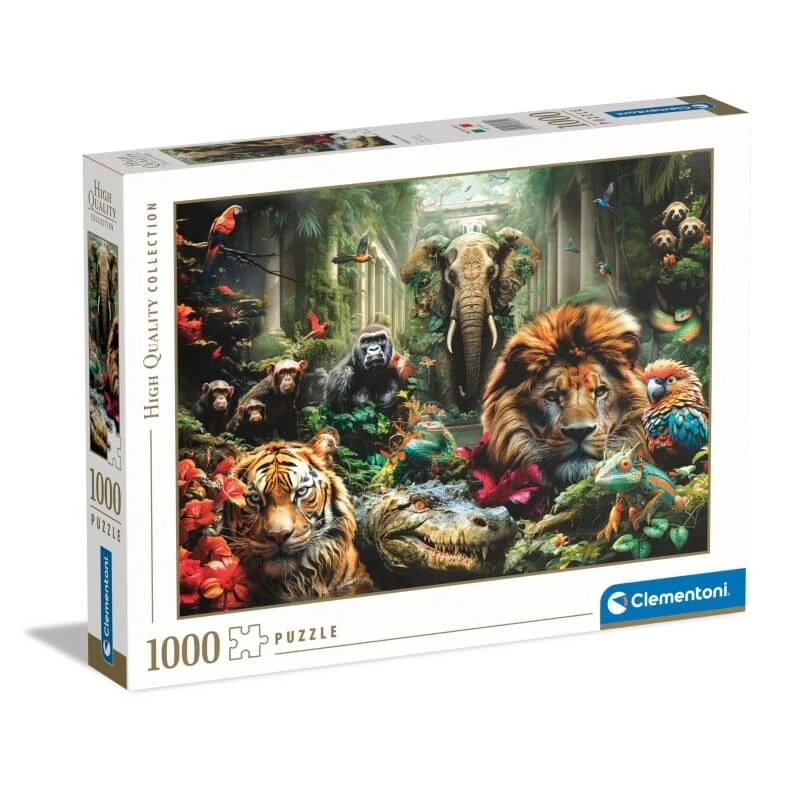 Clementoni Puzzle-Kollektion: Mystic Jungle – Puzzle für Erwachsene, 1.000 Teile, 70 x 50 cm