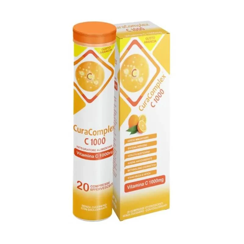 Curacomplex C 1000 – Nahrungsergänzungsmittel zur Unterstützung des Immunsystems, 20 Tabletten