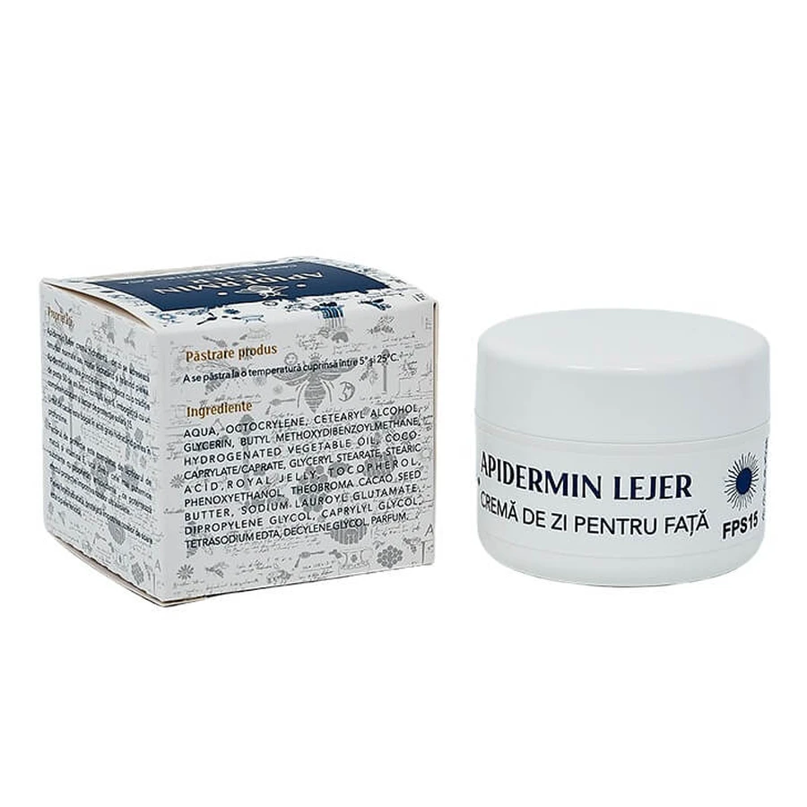 Apidermin crème de jour hydratante légère, 50 ml, Veceslav Bee Complex