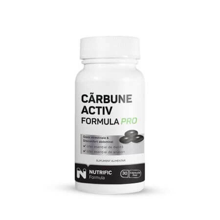 Carbune Activ Formula Pro, 30 Kapseln, Nutrific