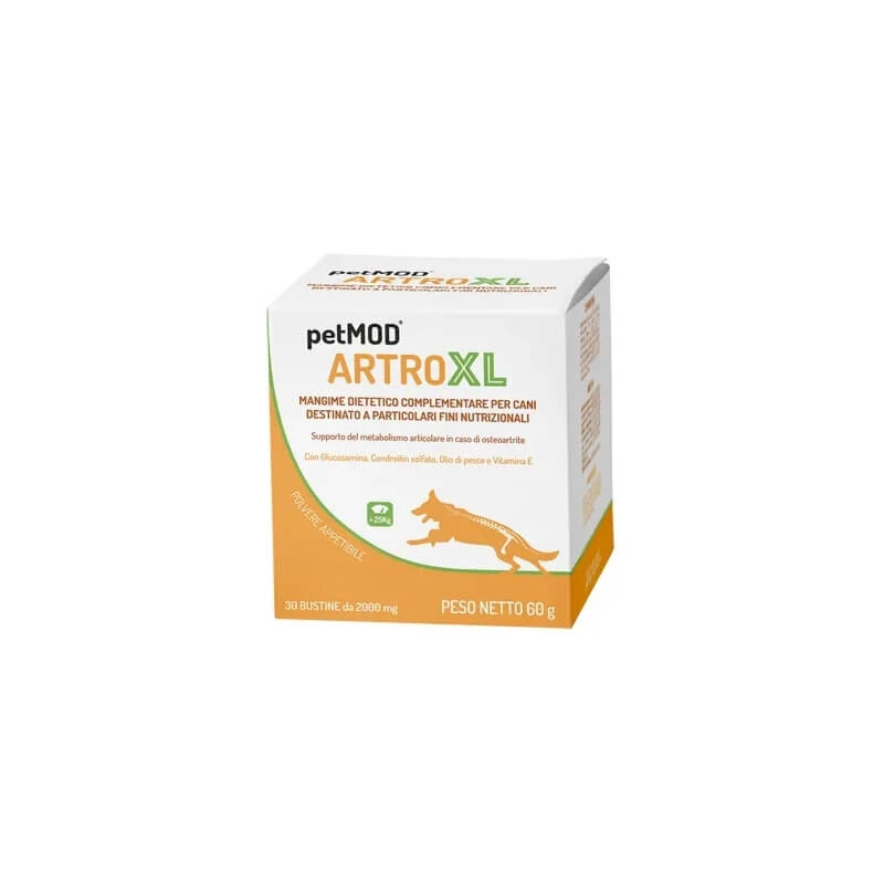 Prosol Petmod Artro XL – Ergänzungsfuttermittel für Tiere mit einem Gewicht von mehr als 25 kg 30 Beutel