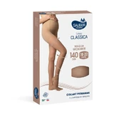 Sauber Classic Line 140 Denier (18–22 mmHg) Micro-Mesh-Umstandsstrumpfhose – Größe 2, Neutralbeige