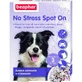 Beaphar No Stress Spot-On für Hunde: Beruhigende Anti-Stress-Formel mit Baldrian, lang anhaltende Wirkung, 3 Pipetten