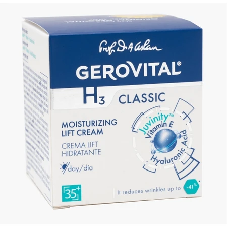 Gerovital H3 Classic Crema hidratante reafirmante de día, 50 ml
