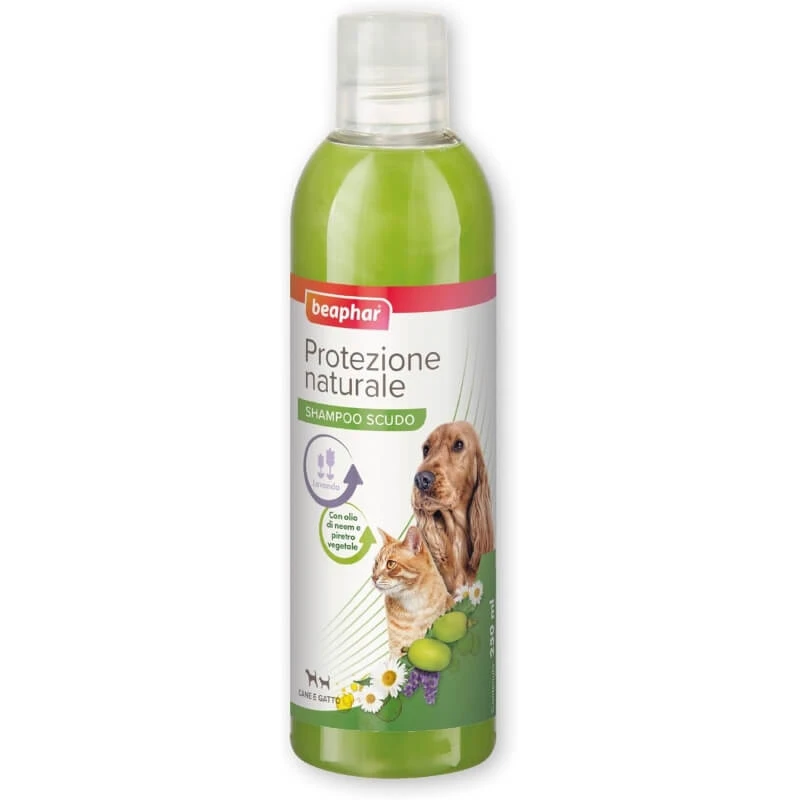 Beaphar Natural Protection – Shield Shampoo für Hunde und Katzen, 250 ml