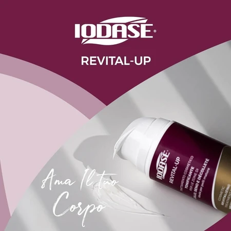 Iodase Revital-up - Crème de soin raffermissante pour le cou, la poitrine et le décolleté, 100 ml