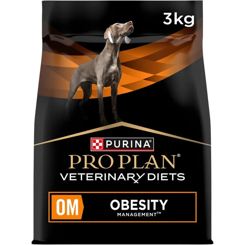Purina Pro Plan Diet for Obesity – Alleinfuttermittel für erwachsene Hunde mit Übergewicht oder Diabetes, 3 kg