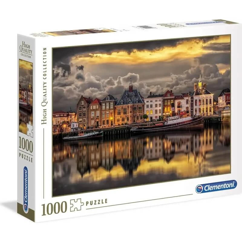 Clementoni „Dutch Dreamworld“ – 1.000-Teile-Puzzle für Erwachsene