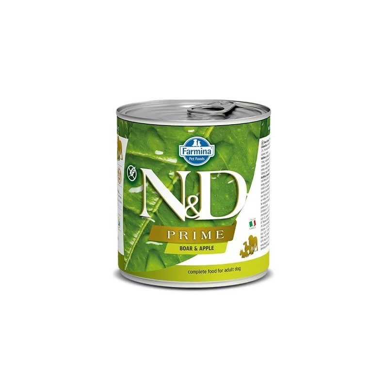 Farmina N&d Prime Wildschwein und Apfel – Alleinfuttermittel für ausgewachsene Hunde, 285 g