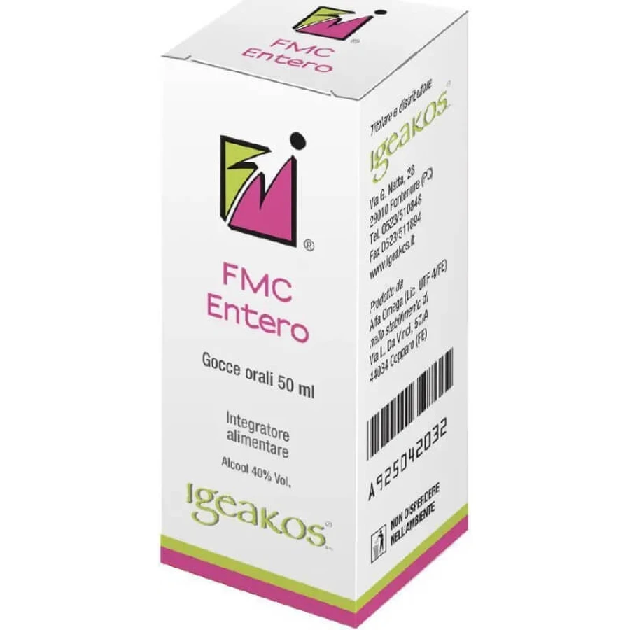 Fmc entero picături orale 50 ml – supliment alimentar pentru intestin