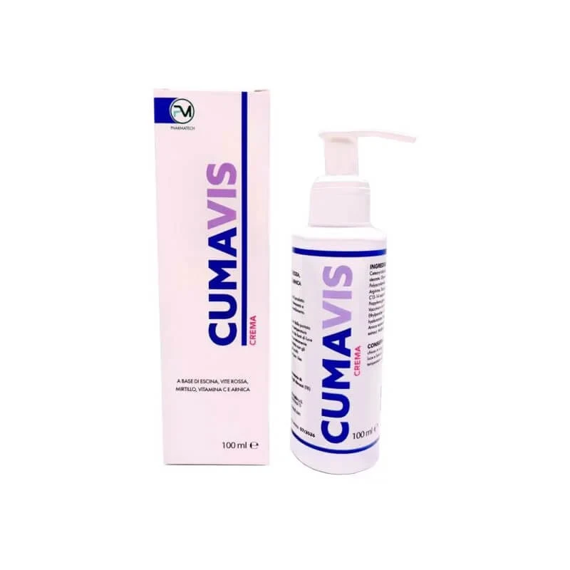 Piemme Pharmatech Cumavis – Creme gegen schwere Beine, 100 ml