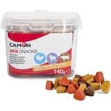 Camon Mini-Snacks mit Huhn und Rind – Hundeleckerlis, 140 g