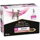 Purina Diet UR - 10 pouches of salmon-flavored urinary diet food for cats, 85 g