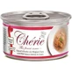 Cherie: mezcla de atún blanco y salmón en salsa - Comida húmeda para gatos, 80 g