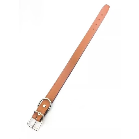 Ferplast Natural c10-27 - collare per cani in vera pelle cuoio 22-27 cm 10 mm