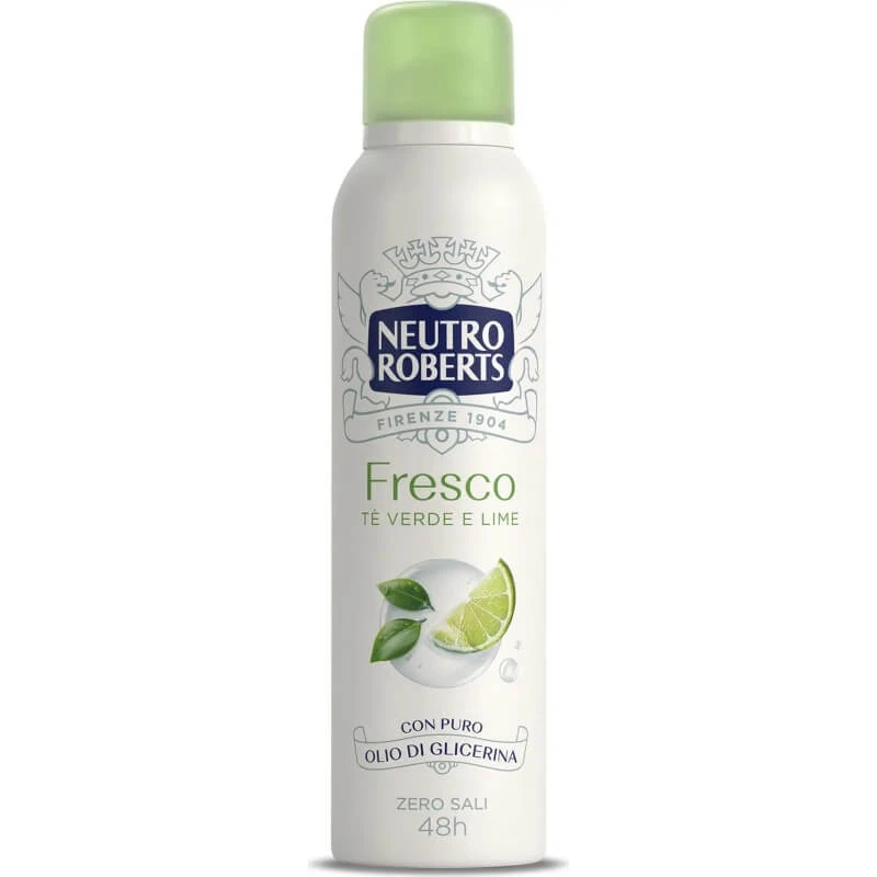 Neutro Roberts Frischer Grüntee und Limette – Deodorant-Spray 150 ml