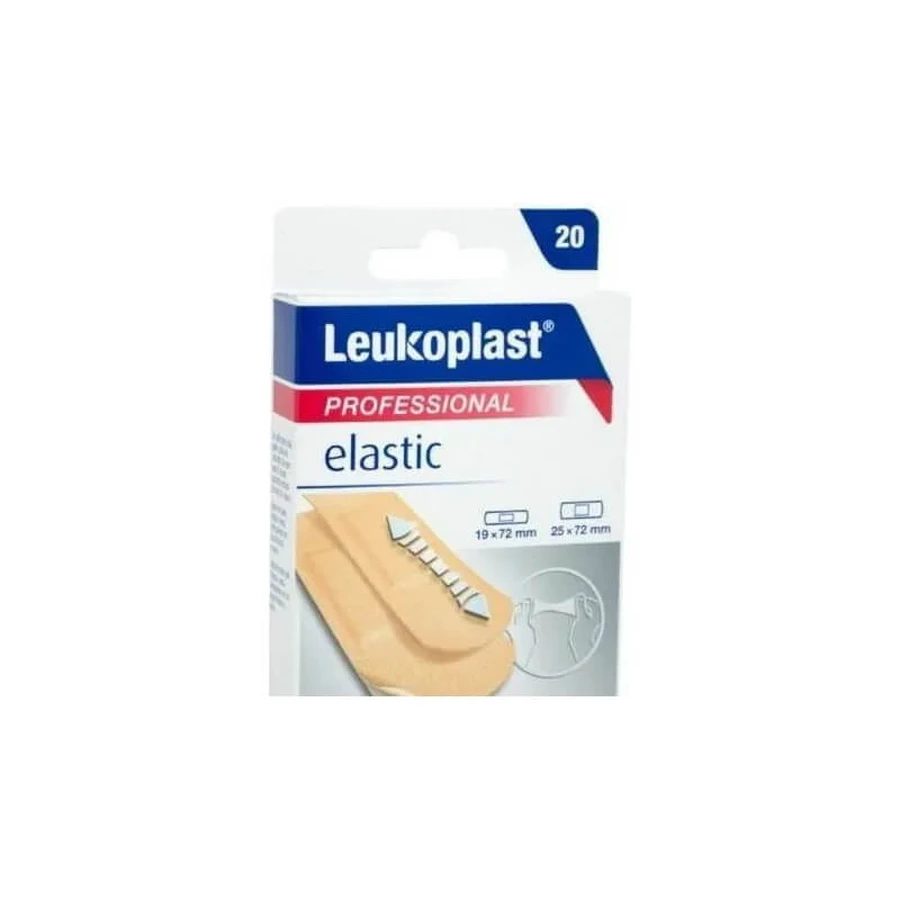 Leukoplast Elastic – 20 elastische Bandagen in verschiedenen Ausführungen