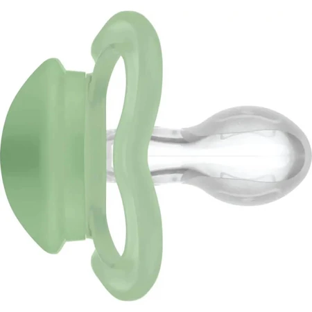 Mam Air night – 2 suzete din silicon, 6 luni+, culoare neutră