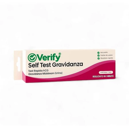 Test de sarcină Verify – test rapid care detectează prezența hormonului hCG