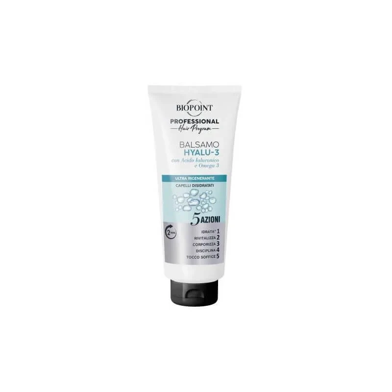 Biopoint Hyalu-3 – Haarspülung für trockenes Haar, 300 ml