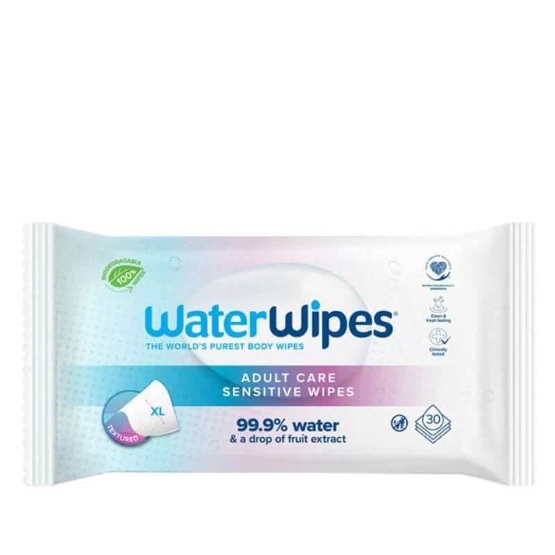 Waterwipes – 30 hypoallergene, biologisch abbaubare Feuchttücher