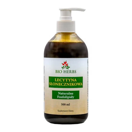 Bio Herbs Lecitină din floarea-soarelui, lichid, 500 ml