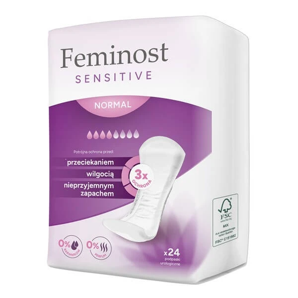 Feminost Sensitive, Urologische Binden, Normal, 24 Stück