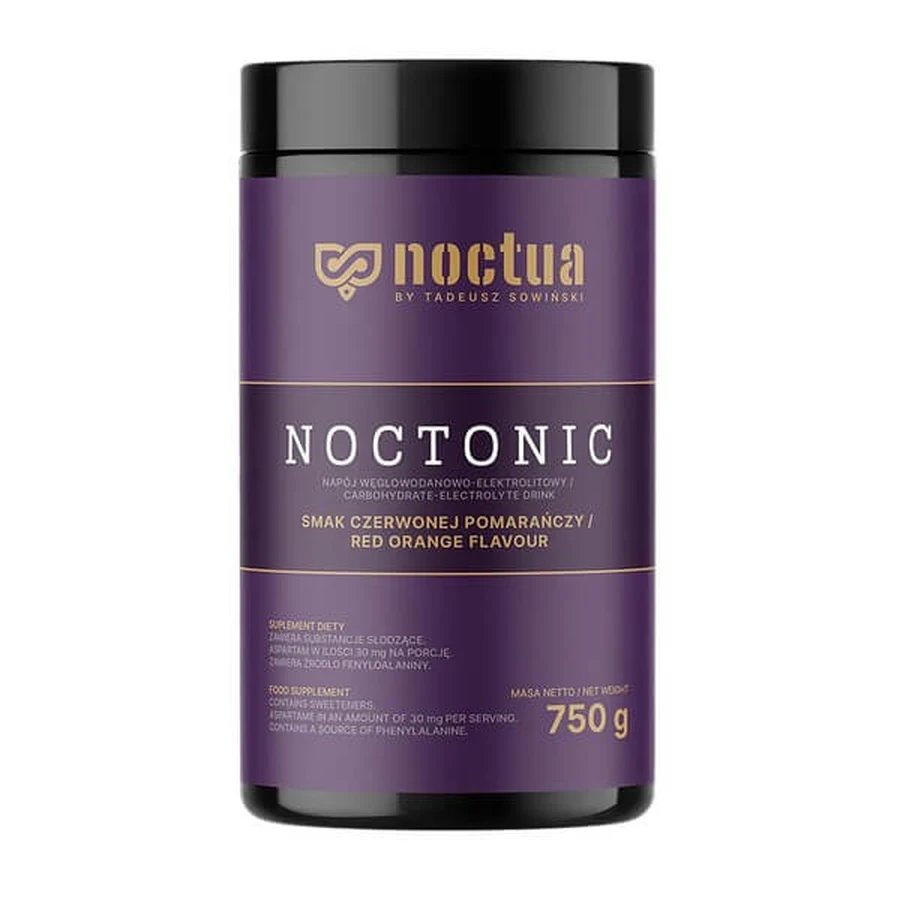 Noctua NocTonic, polvere, gusto arancia rossa, 750 g