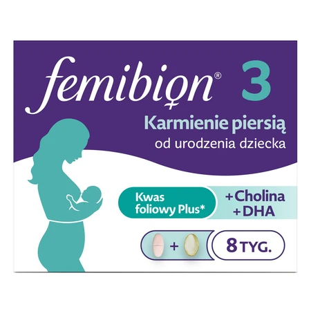 Femibion 3 Allattamento, 2 confezioni da 56 compresse + 56 capsule, Procter & Gamble