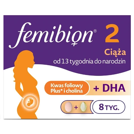 Femibion 2 Sarcinǎ, 2 x 56 comprimate + 56 capsule, Procter & Gamble