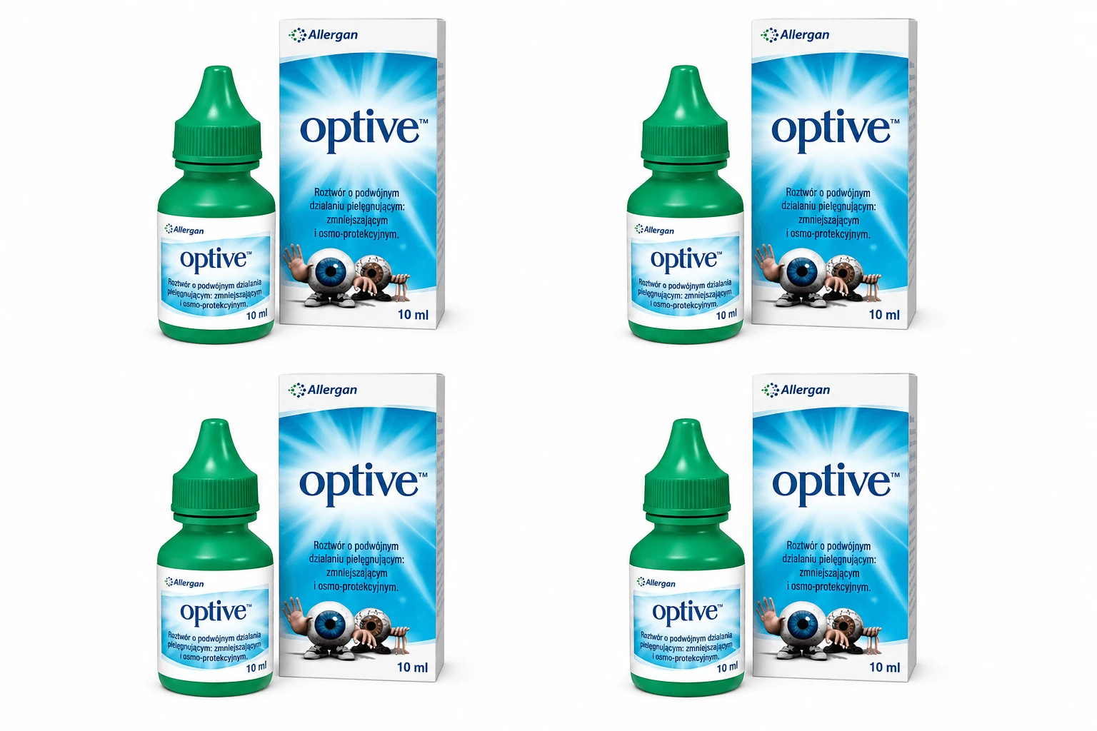 Optive Tropfen 4x10 ml, Allergan