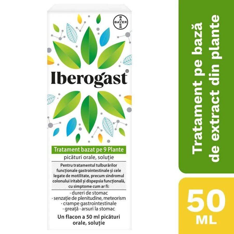 Iberogast oral drops, 2x50 ml, Bayer