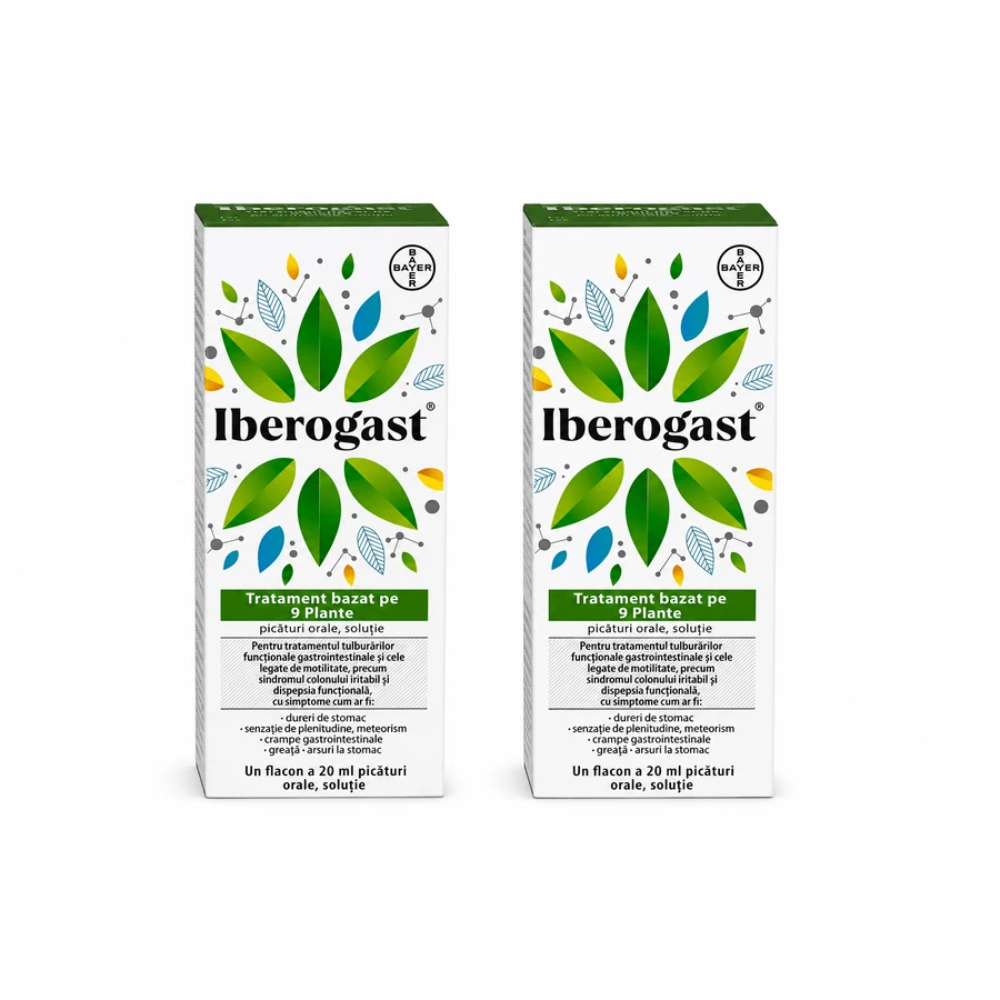 Iberogast oral drops, 2x50 ml, Bayer