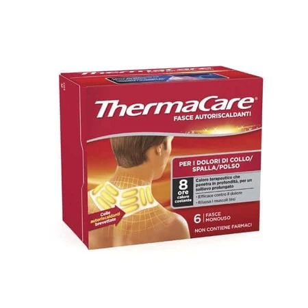 THERMACARE 3x6 Benzi autoîncălzitoare pentru gât, umăr și încheietură