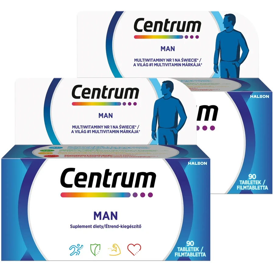 Centrum Man, 2 x 90 de comprimate, Haleon