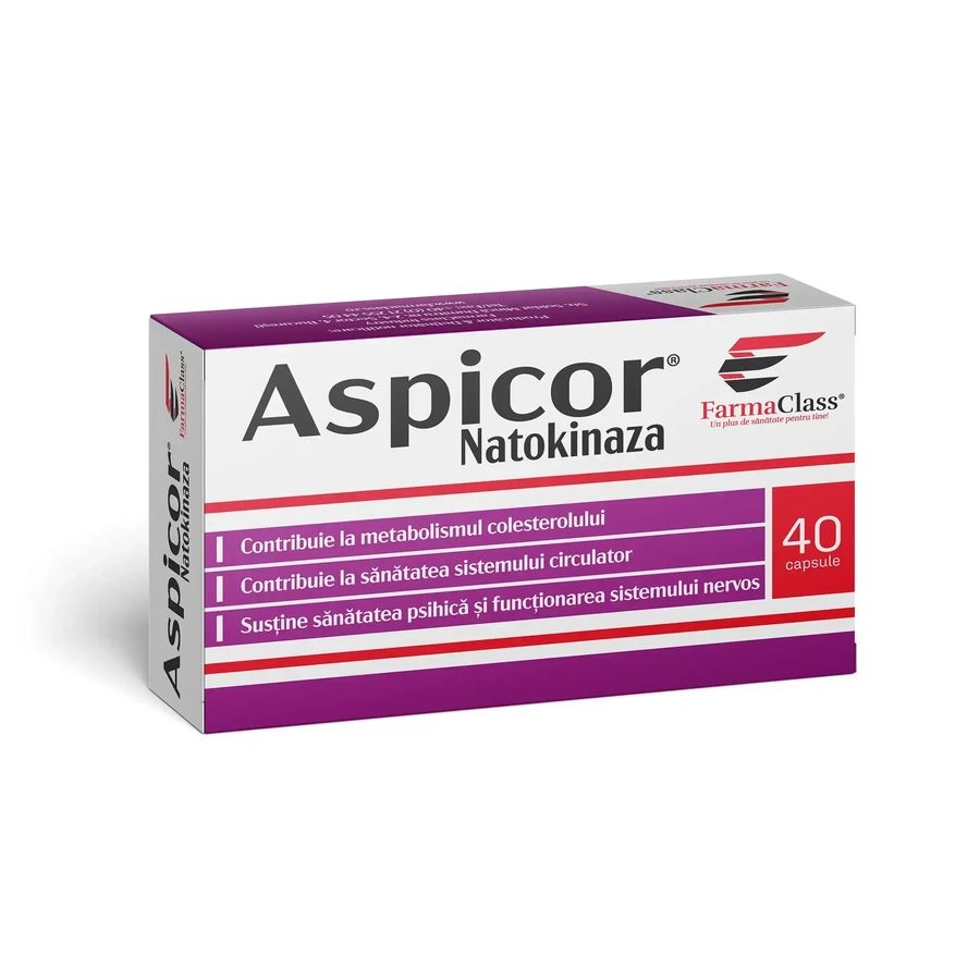 Aspicor Natokinaza 40cps blister, FarmaClass