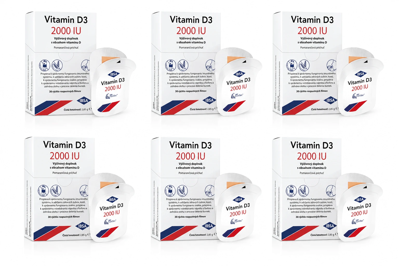 VITAMIN D3 IBSA 2000 IE 6×30 Tabletten, Nahrungsergänzungsmittel