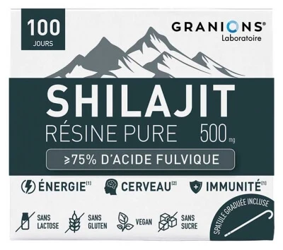 Granions Reines Shilajit-Harz 500 mg 50 g