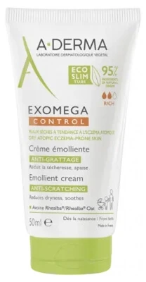 A-DERMA Exomega Control Juckreizlindernde Pflegecreme 50 ml