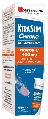 Forté Pharma XtraSlim Chrono Morosil 400 mg, 15 Brausetabletten