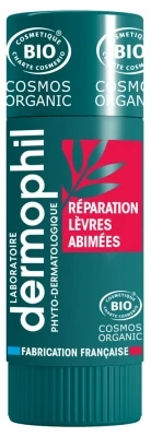 Dermophil Indian Organic Repair Stick für geschädigte Lippen, 4 g