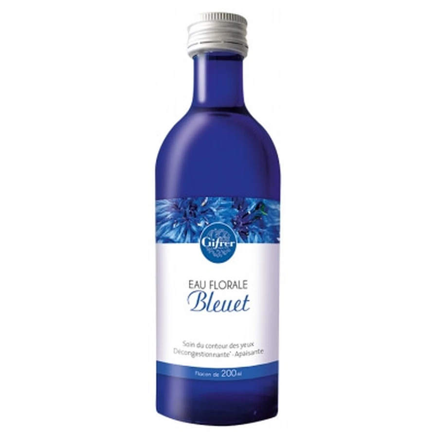 Gifrer gearomatiseerd water met korenbloembloesems, 200 ml