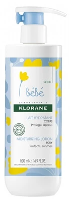 Klorane Baby Feuchtigkeits-Körperlotion 500 ml
