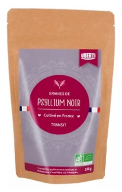 Uberti Bio-Psyllium, schwarz, 180 g