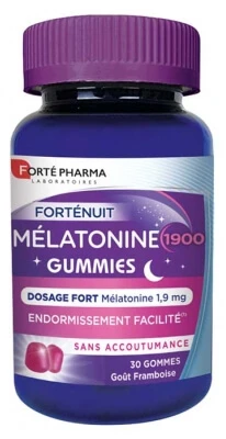 Forté Pharma Forté Night Melatonin 1900, 30 Gummibärchen