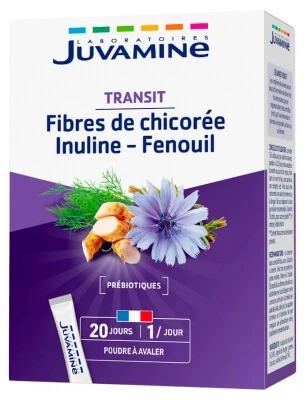 Juvamine Präbiotika für eine gesunde Verdauung, 20 Sticks