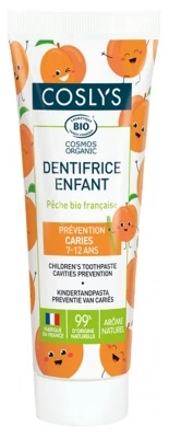 Coslys Bio-Zahnpasta für Kinder von 7 bis 12 Jahren, 50 ml