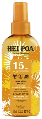 Hei Poa Trockenes Sonnenöl LSF 15, 150 ml