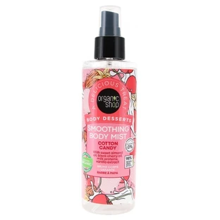 Organic Shop Body Desserts – wygładzająca mgiełka do ciała, zapach waty cukrowej, 200 ml