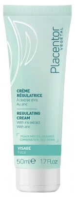 Placentor Végétal Ausgleichende Creme für Mischhaut und fettige Haut, 50 ml